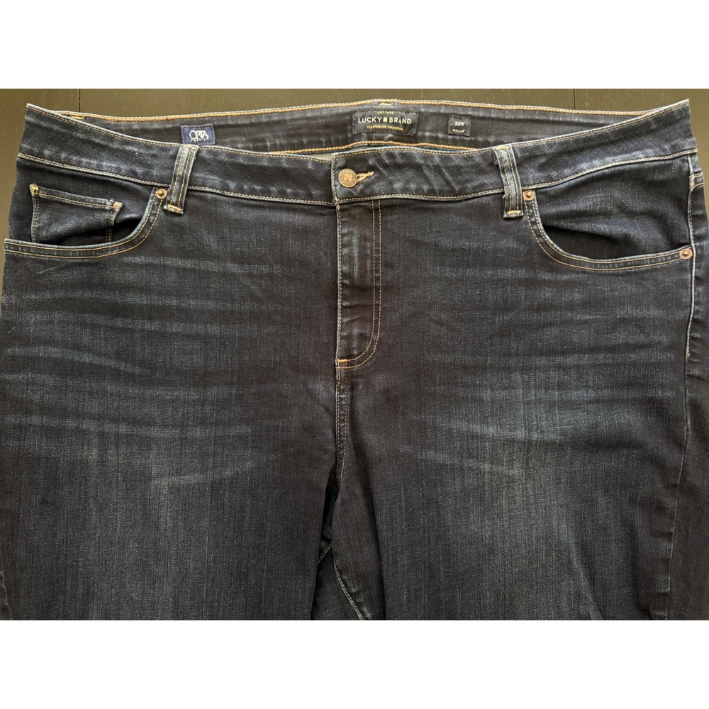 Lucky Brand Ginger Bootcut Jeans Womens 22 Premium ORTA Denim Twilight Blue Wash